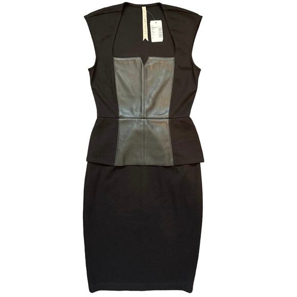 NWT Bailey 44 Sleeveless Peplum Dress - Picture 1 of 5